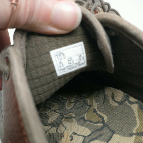 Vans OTW Leather Canvas Flat Bottom Lace Up Sneakers Men's Size 10.5 - Picture 11 of 12